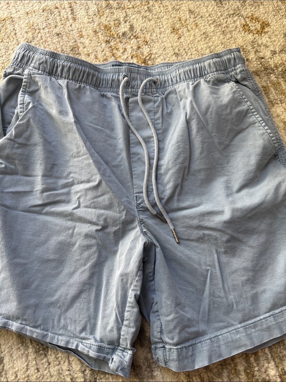 American Eagle Outfitters Men's Athletic Shorts in Light Gray